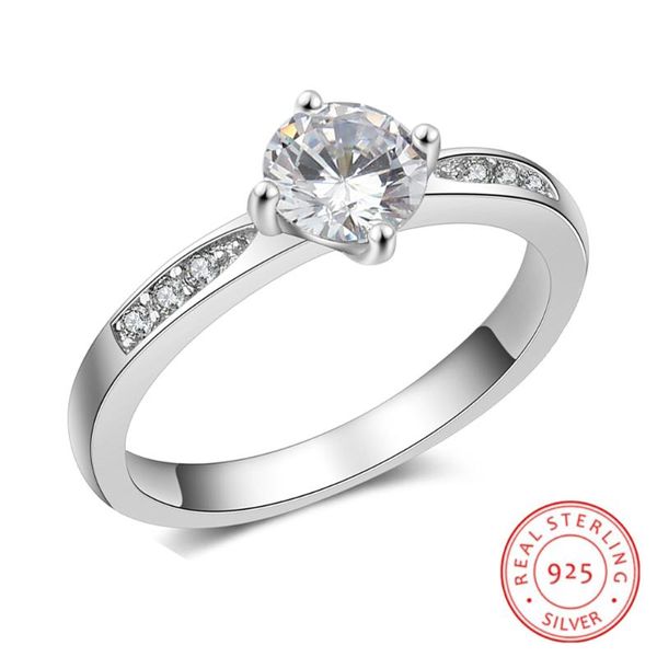real 925 sterling silver cubic zirconia rings promise rings for women silver 925 finger ring engagement wedding jewelry, Golden;silver
real 925 sterling silver cubic zirconia rings promise rings for women silver 925 finger ring engagement wedding jewelry, Golden;silver