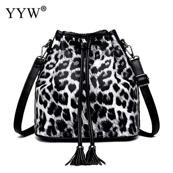 women tassel bucket bag leopard print luxury handbags vintage ladies pu leather shoulder bags designer drawstring crossbody bag
women tassel bucket bag leopard print luxury handbags vintage ladies pu leather shoulder bags designer drawstring crossbody bag