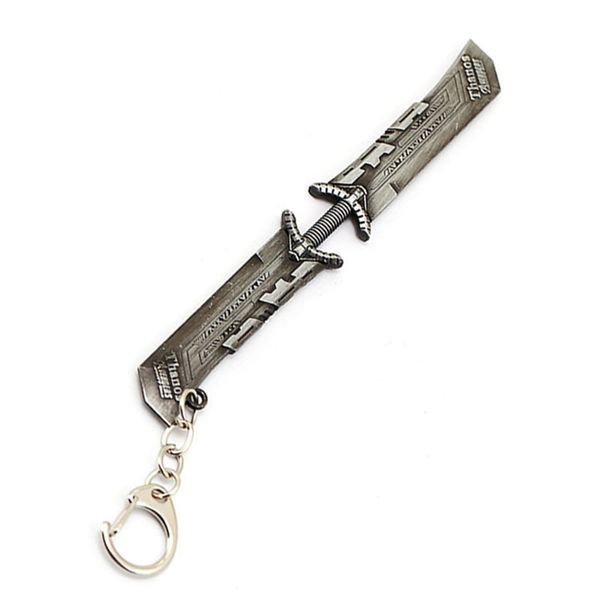marvel 4 thanos double-edged sword keychain new glove gauntlet keyring metal cosplay gift for women men jewelry, Silver
marvel 4 thanos double-edged sword keychain new glove gauntlet keyring metal cosplay gift for women men jewelry, Silver