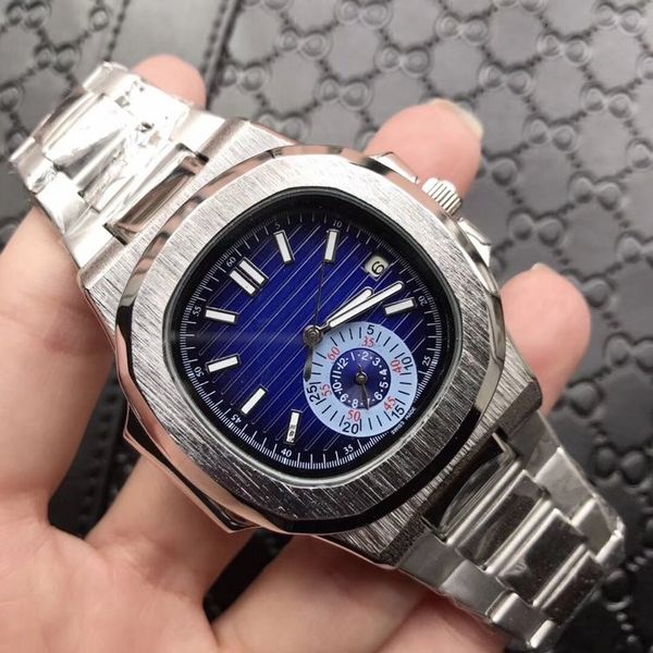 u1 factory movement engraved luxury mens watch nautilus pp automatic mechanical stainless steel transparent back blue dial men watches, Slivery;brown
u1 factory movement engraved luxury mens watch nautilus pp automatic mechanical stainless steel transparent back blue dial men watches, Slivery;brown