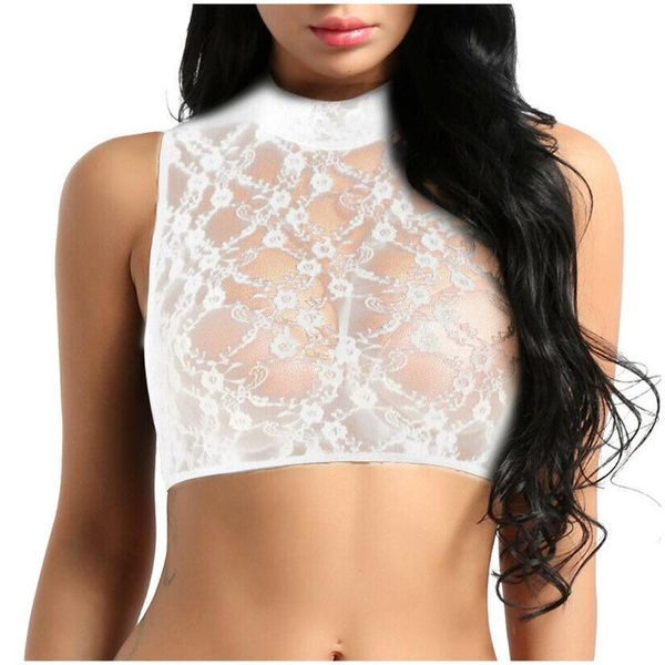 fashion womens summer sheer tanks sleeveless transparent bustier unpadded bandeau vest seamless bralette tees ##3, White
fashion womens summer sheer tanks sleeveless transparent bustier unpadded bandeau vest seamless bralette tees ##3, White