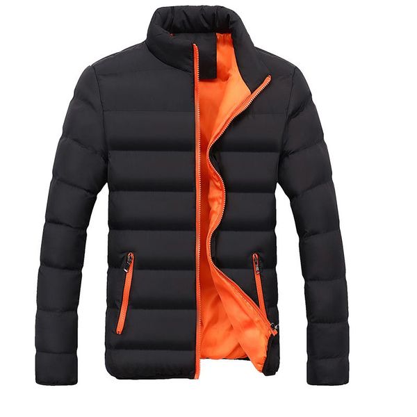 autumn winter 2018 men jackets pure color stand collar outdoor leisure cotton thickening warm cotton-padded clothing mens, Black
autumn winter 2018 men jackets pure color stand collar outdoor leisure cotton thickening warm cotton-padded clothing mens, Black