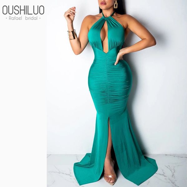 mint green stretch satin mermaid long formal evening dress backless keyhole neck split pleats trumpet bandage party prom dresses, White;black
mint green stretch satin mermaid long formal evening dress backless keyhole neck split pleats trumpet bandage party prom dresses, White;black