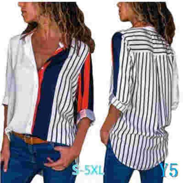 new fashion womens casual shirts long sleeve women striped printed shirts plus size shirt womens streetwear shirts size s-5xly5, White
new fashion womens casual shirts long sleeve women striped printed shirts plus size shirt womens streetwear shirts size s-5xly5, White