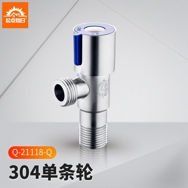 304 stainless steel triangle valve toilet toilet thickened explosion-proof angle valve 304 stainless steel red and blue angle valve wholesal
304 stainless steel triangle valve toilet toilet thickened explosion-proof angle valve 304 stainless steel red and blue angle valve wholesal