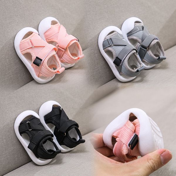 2020 summer baby boys girls sandals children mesh breathable hook sports non-slip shoes toddler kids soft bottom beach sandals, Black;red
2020 summer baby boys girls sandals children mesh breathable hook sports non-slip shoes toddler kids soft bottom beach sandals, Black;red