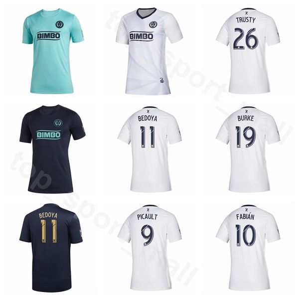19-20 MLS Soccer Philadelphia Union 23 Kacper Przybylko 6 Haris Medunjanin 11 Alejandro Bedoya 27 Kai Wagner Football Shirt Kits Uniform
19-20 MLS Soccer Philadelphia Union 23 Kacper Przybylko 6 Haris Medunjanin 11 Alejandro Bedoya 27 Kai Wagner Football Shirt Kits Uniform