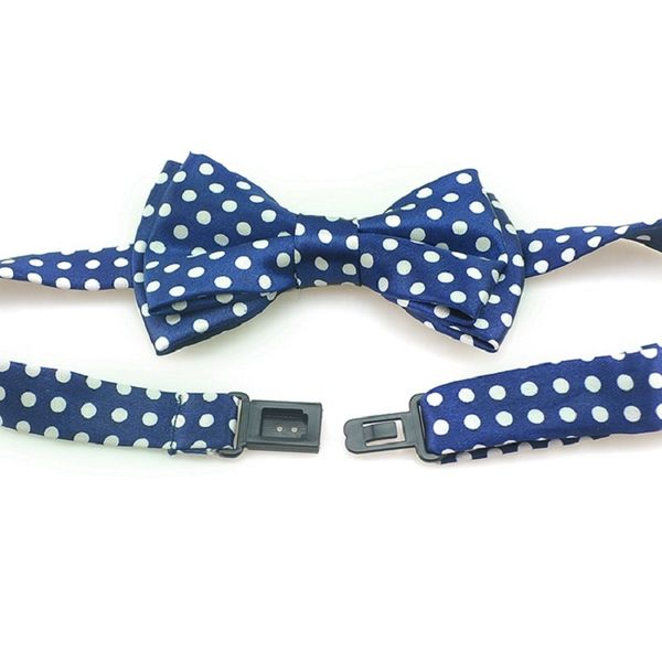 2019 new navy blue white spots bow tie boy's girl's kids"polka dot "16 colors tuxedo dress cute bow tie butterfly ing, Black;gray
2019 new navy blue white spots bow tie boy's girl's kids"polka dot "16 colors tuxedo dress cute bow tie butterfly ing, Black;gray