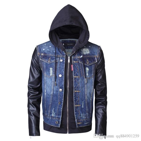 2020 new fashion jacket windbreaker scraping pu stitching zipper hooded slim mens designer jackets streetwear coat size s-2xl, Black;brown
2020 new fashion jacket windbreaker scraping pu stitching zipper hooded slim mens designer jackets streetwear coat size s-2xl, Black;brown