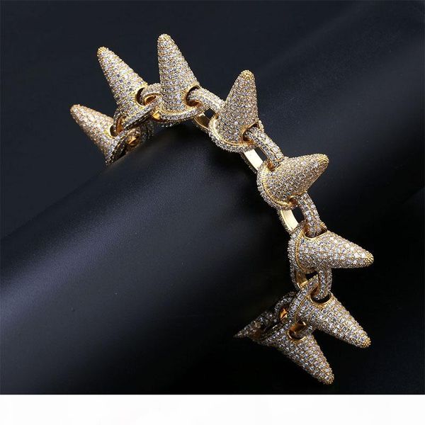 luxury punk fashion rock iced out заклепка шипы манжеты браслеты браслеты bling кубический циркон hip hop золото серебро подарки для мужчин, Golden;silver
luxury punk fashion rock iced out заклепка шипы манжеты браслеты браслеты bling кубический циркон hip hop золото серебро подарки для мужчин, Golden;silver