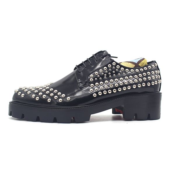 italian rivet foraml shoes men pointed toe height increasing leather shoes punk style party zapatos de hombre platform footwear, Black
italian rivet foraml shoes men pointed toe height increasing leather shoes punk style party zapatos de hombre platform footwear, Black