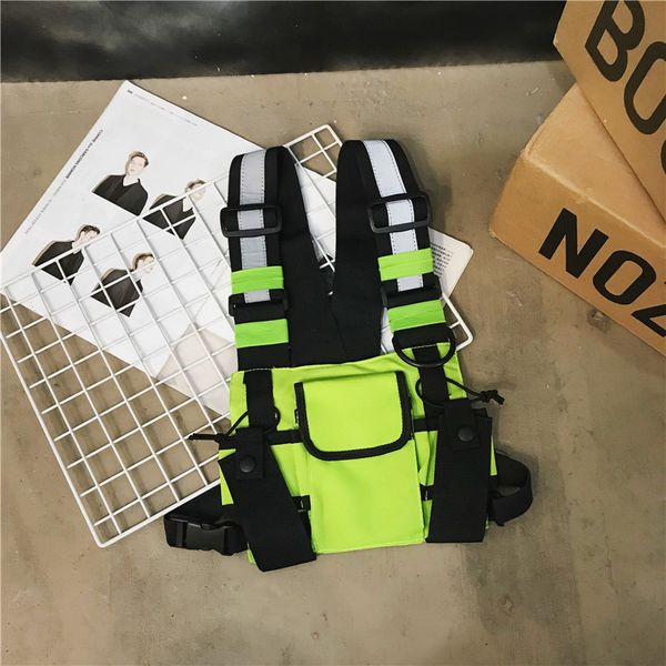 male and female hip-hop tactical vest multifunctional functional chest bag joker vest backpack
male and female hip-hop tactical vest multifunctional functional chest bag joker vest backpack