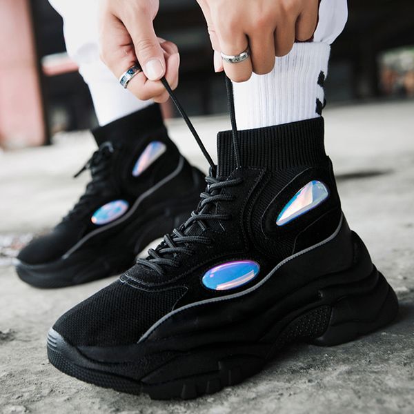 autumn winter boots men tenis high sneakers male fashion men casual shoes krasovki footwear botas hombre zapatos de hombre, Black
autumn winter boots men tenis high sneakers male fashion men casual shoes krasovki footwear botas hombre zapatos de hombre, Black
