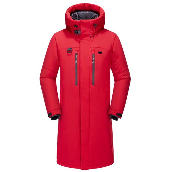 men's long down jacket zipper hooded detachable windproof waterproof men's winter down jacket white duck coat, Black
men's long down jacket zipper hooded detachable windproof waterproof men's winter down jacket white duck coat, Black