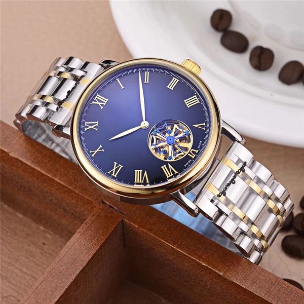 fully automatic mechanical movement 316 stainless steel case tempered glass mirror 42mm 12mm fashion butterfly buckle steel strap mens watch, Slivery;brown
fully automatic mechanical movement 316 stainless steel case tempered glass mirror 42mm 12mm fashion butterfly buckle steel strap mens watch, Slivery;brown