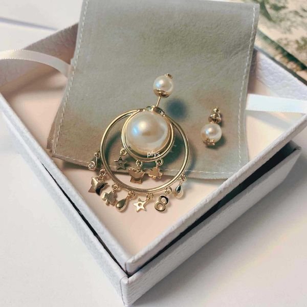 double-sided bee pearl retro earrings female temperament net red multi-element asymmetric moon pearl earrings, Silver
double-sided bee pearl retro earrings female temperament net red multi-element asymmetric moon pearl earrings, Silver