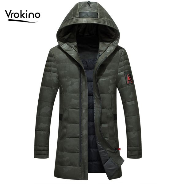 2019 new fashion printing men's winter thick down jacket men's casual slim hooded warm white duck down jacket, Black
2019 new fashion printing men's winter thick down jacket men's casual slim hooded warm white duck down jacket, Black