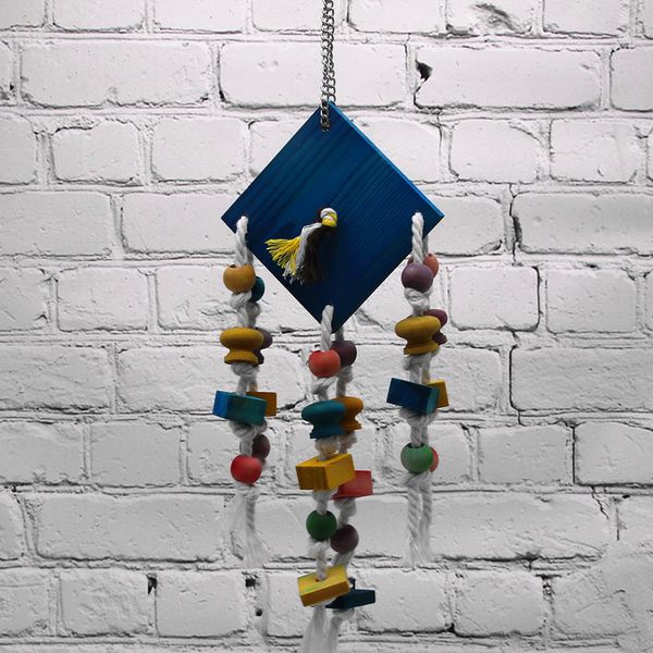 will middle and small size parrot gnaw toys woodiness pendant cotton rope round ball block 140g
will middle and small size parrot gnaw toys woodiness pendant cotton rope round ball block 140g
