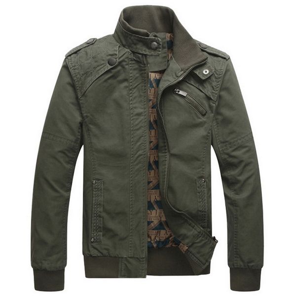 fashion men's autumn casual solid color jackets mens stand collar slim zipper coats new basic male sportswear jacket plus size, Black;brown
fashion men's autumn casual solid color jackets mens stand collar slim zipper coats new basic male sportswear jacket plus size, Black;brown