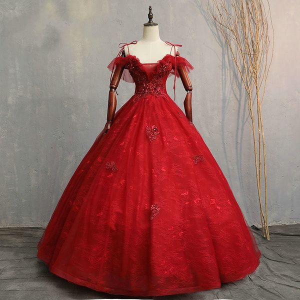 hand made flowers lace applique quinceanera prom dresses 2019 ball gowns off the shoulder sweet 15 girls vestidos de novia party dress, Blue;red
hand made flowers lace applique quinceanera prom dresses 2019 ball gowns off the shoulder sweet 15 girls vestidos de novia party dress, Blue;red