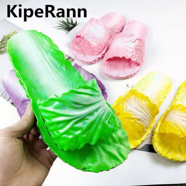 spring and summer creative cabbage home slippers female indoor autumn boys and girls fashion flat bathroom slippers beach shoes, Black 
spring and summer creative cabbage home slippers female indoor autumn boys and girls fashion flat bathroom slippers beach shoes, Black