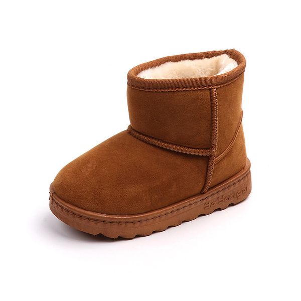 2019 winterchildren' shoes boys korean version of pure color set feet big warm shoes girl cotton cotton snow boots, Black;grey
2019 winterchildren' shoes boys korean version of pure color set feet big warm shoes girl cotton cotton snow boots, Black;grey