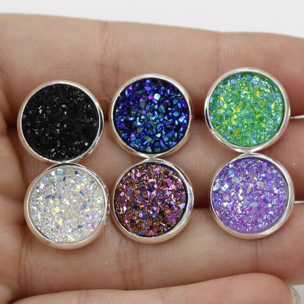 новый 12 мм круглый друзский камень серьги стержня bling drusy смола серебряные серьги для женщин женская мода ювелирные изделия ручной рабо, Golden;silver
новый 12 мм круглый друзский камень серьги стержня bling drusy смола серебряные серьги для женщин женская мода ювелирные изделия ручной рабо, Golden;silver