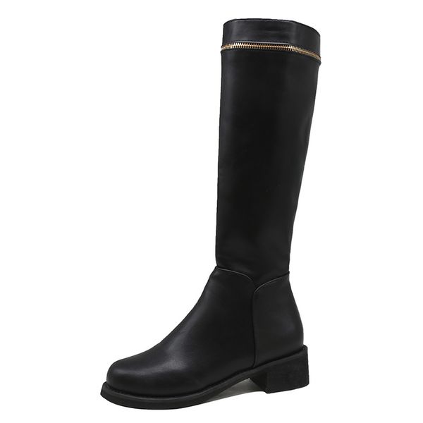 knight boots 2020 spring and autumn new korean version of chic wild high boots plus velvet mid cross straps shoes woman pu, Black
knight boots 2020 spring and autumn new korean version of chic wild high boots plus velvet mid cross straps shoes woman pu, Black