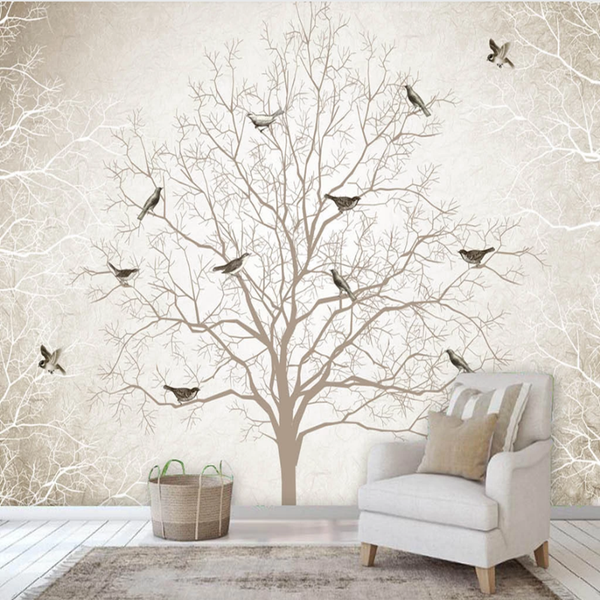 hd retro nostalgic tree bird tv background wall decoration painting living room bedroom mural wallpaper
hd retro nostalgic tree bird tv background wall decoration painting living room bedroom mural wallpaper