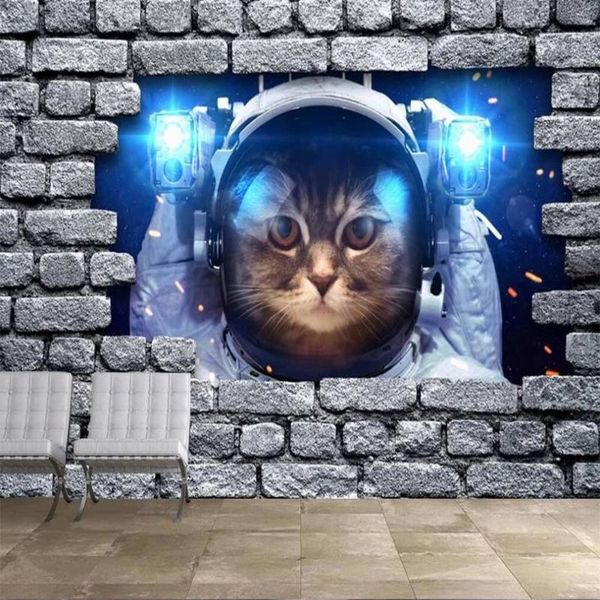 dropship custom 3d wallpaper mural pet cat astronaut 3d brick wall background wall decoration painting wallpaper
dropship custom 3d wallpaper mural pet cat astronaut 3d brick wall background wall decoration painting wallpaper