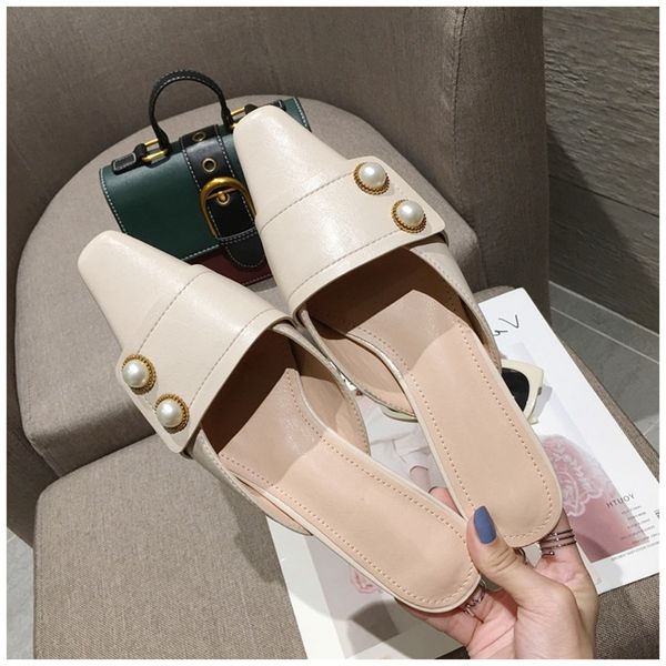 slippers summer 2021 outdoor women mules shoes thin low heels sandal elegant ladies slides beach shoe, Black
slippers summer 2021 outdoor women mules shoes thin low heels sandal elegant ladies slides beach shoe, Black