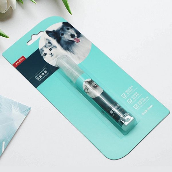 14 ml cat dog fresh оральный спрей освежитель дыхания безопасного удаления запаха pet чистящие средства бытовки питомники аксессуары 
14 ml cat dog fresh оральный спрей освежитель дыхания безопасного удаления запаха pet чистящие средства бытовки питомники аксессуары