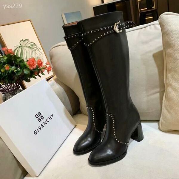 studded mid-heeled round-to-the-knee boots women's autumn and winter 2019 new european station outdoor and leisure zipper leather boots, Black
studded mid-heeled round-to-the-knee boots women's autumn and winter 2019 new european station outdoor and leisure zipper leather boots, Black