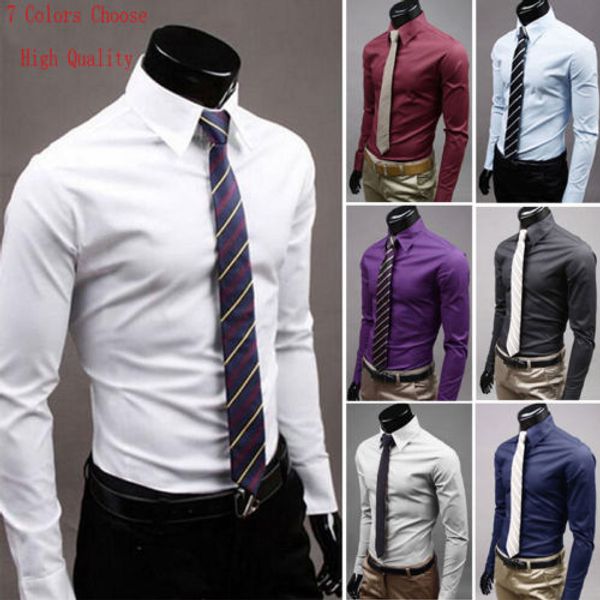 luxury men's stylish suit dress shirt slim new shirts long sleeve office men business formal shirt camisa social, White;black
luxury men's stylish suit dress shirt slim new shirts long sleeve office men business formal shirt camisa social, White;black