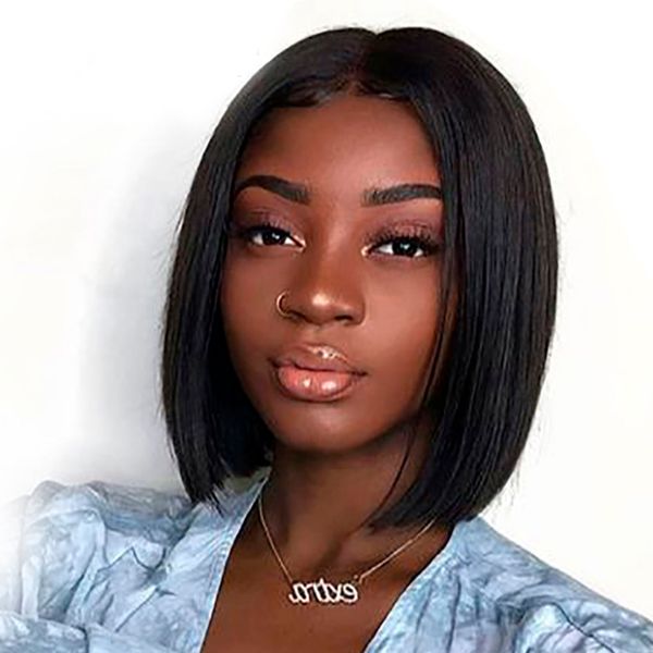 short lace front human hair wigs brazilian straight bob wig pre plucked hairline with baby hair wigs for black women, Black;brown
short lace front human hair wigs brazilian straight bob wig pre plucked hairline with baby hair wigs for black women, Black;brown