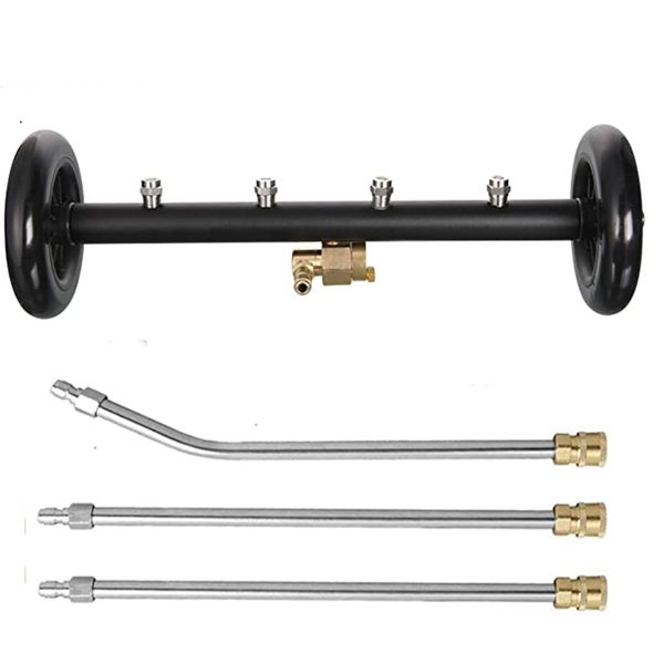 dual-function pressure washer undercarriage cleaner, 16 inch power washer surface cleaner attachment, 1/4 inch quick connect
dual-function pressure washer undercarriage cleaner, 16 inch power washer surface cleaner attachment, 1/4 inch quick connect