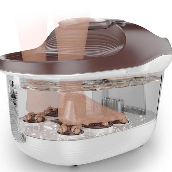 automatic foot massager electric heating bubble bath to wash the feet household calf double thermostatic pedicure machine barrel
automatic foot massager electric heating bubble bath to wash the feet household calf double thermostatic pedicure machine barrel