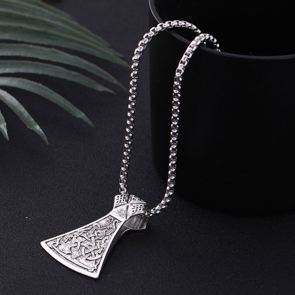 skyrim vintage thor hammer pendant necklace axe viking norse nordic stainless steel chain necklaces jewelry gift for men, Silver
skyrim vintage thor hammer pendant necklace axe viking norse nordic stainless steel chain necklaces jewelry gift for men, Silver