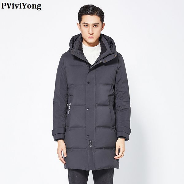pviviyong 2019 winter 90% white duck down jacket hooded zipper casual slim long parka men coat yr8041, Black
pviviyong 2019 winter 90% white duck down jacket hooded zipper casual slim long parka men coat yr8041, Black