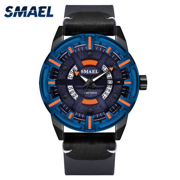 smael quartz watch auto date clock 30m waterproof relogio masculino resistant watches 9108 quartz watch men wristwatches, Slivery;brown
smael quartz watch auto date clock 30m waterproof relogio masculino resistant watches 9108 quartz watch men wristwatches, Slivery;brown
