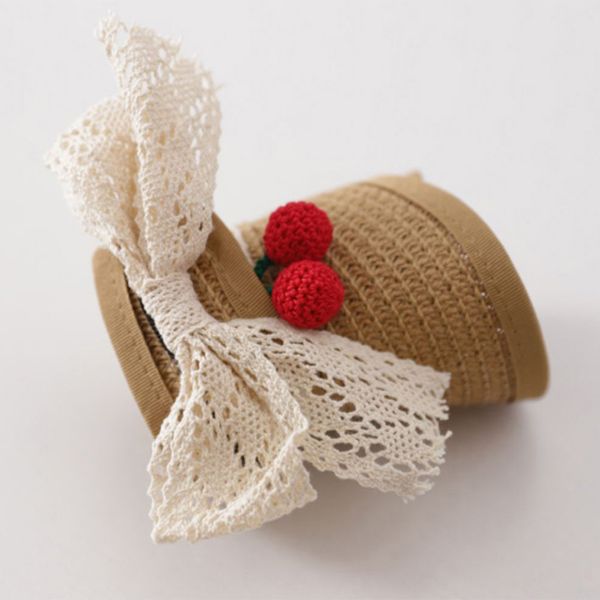 baby girl sun hats handmade straw visor caps cherry child hat empty beach hat 2020 a, Yellow
baby girl sun hats handmade straw visor caps cherry child hat empty beach hat 2020 a, Yellow