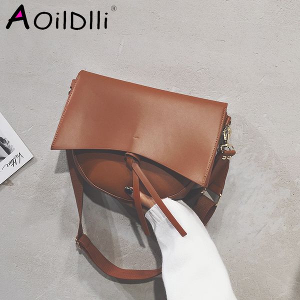 aoildlli vintage saddle female shoulder bags wide strap large capacity ladies hand bags pu leather crossbody for women 2020
aoildlli vintage saddle female shoulder bags wide strap large capacity ladies hand bags pu leather crossbody for women 2020