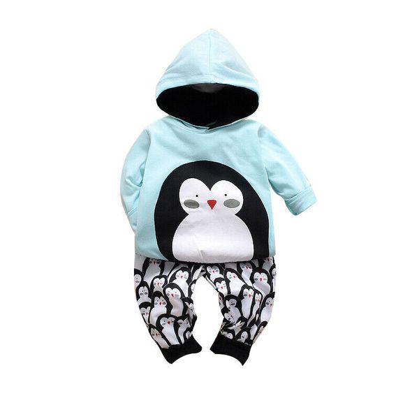 toddler baby autumn outfits long sleeve hooded penguin + pant clothes 2pcs, White
toddler baby autumn outfits long sleeve hooded penguin + pant clothes 2pcs, White