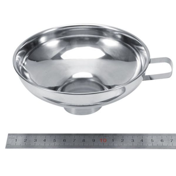 stainless steel canning funnel wide mouth jar funnel w/ handle kitchen tool oil other kitchen tools and gadgets
stainless steel canning funnel wide mouth jar funnel w/ handle kitchen tool oil other kitchen tools and gadgets