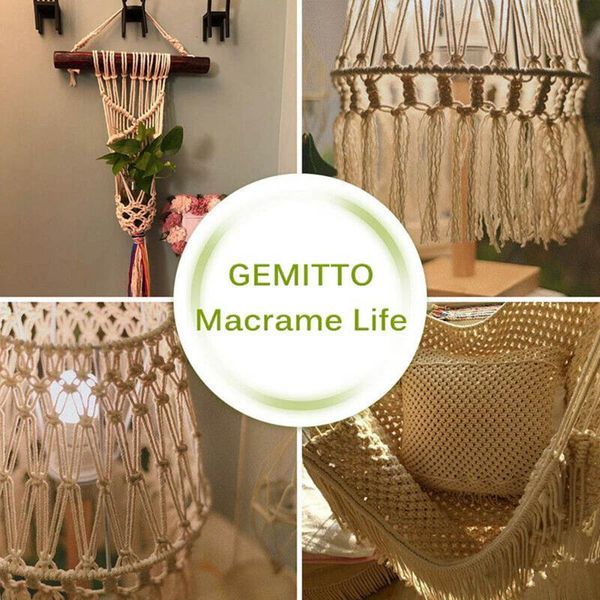 macrame cord cotton braided rope for plant hangers wall hangings crafts diy for handmade decoration diy lanyard ficelles couleur, Black;white
macrame cord cotton braided rope for plant hangers wall hangings crafts diy for handmade decoration diy lanyard ficelles couleur, Black;white