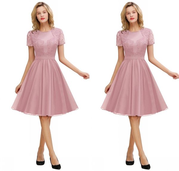 elegant short sleeve rose pink lace homecoming dresses with belt sweet chiffon short graduation dresses vestido curto cps1324, Blue;pink
elegant short sleeve rose pink lace homecoming dresses with belt sweet chiffon short graduation dresses vestido curto cps1324, Blue;pink