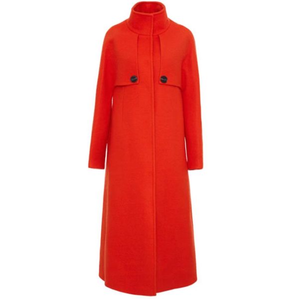2019 women cloak woolen coat autumn new large size long slim stand collar wool windbreaker, Black
2019 women cloak woolen coat autumn new large size long slim stand collar wool windbreaker, Black