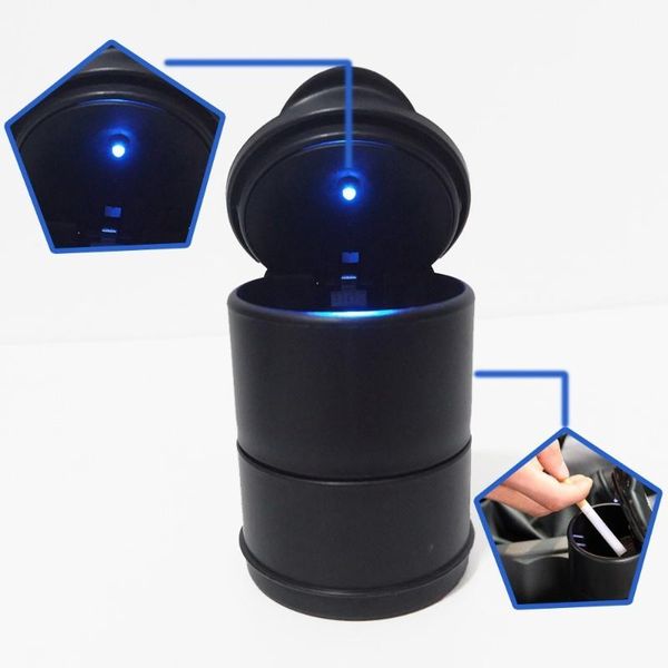 1pc car ashtray cigarette smoke led bluray portable car truck auto office holder cup trash bin interior accessories
1pc car ashtray cigarette smoke led bluray portable car truck auto office holder cup trash bin interior accessories