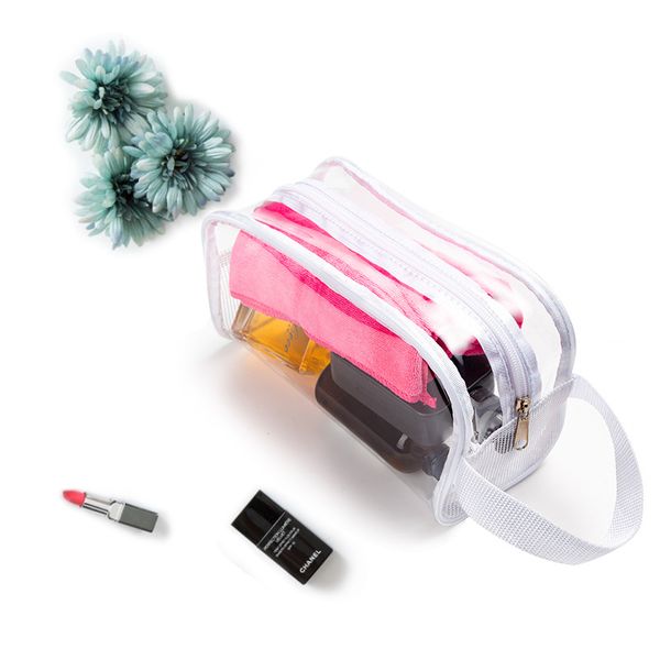 2020 new ladies transparent cosmetic bag fashion portable waterproof travel portable wash storage bag women's cosmetic
2020 new ladies transparent cosmetic bag fashion portable waterproof travel portable wash storage bag women's cosmetic