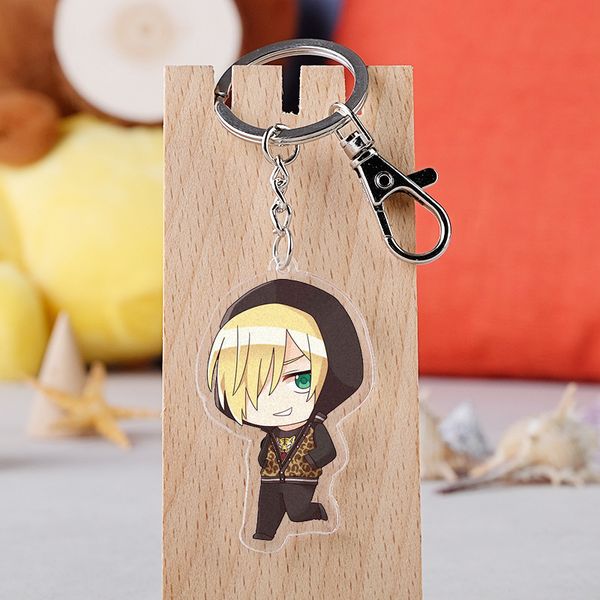 cosaner yuri on fashion anime acrylic key chains cartoon keyring keychain pendant keyholder birthday gifts, Silver
cosaner yuri on fashion anime acrylic key chains cartoon keyring keychain pendant keyholder birthday gifts, Silver